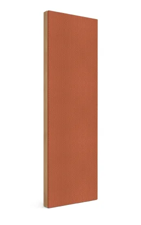 Панель Optima Chocolate Truffle, эко-кожа, шоколадный, 2400х600х65мм