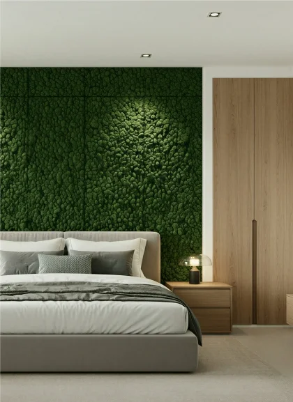 Панель Extra Emerald King, мох, салатовый, 2400х600х70мм