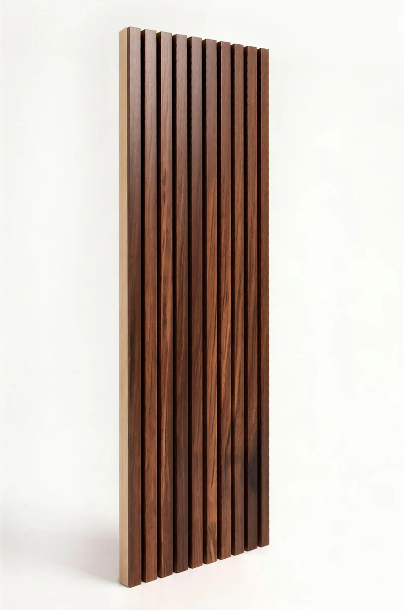 Панель Light Canyon Cognac, рейки, орех каньон коньяк, 2400х600х50мм