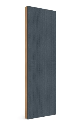 Панель Light Cloud Grey, эко-кожа, светло-серый, 2400х600х50мм